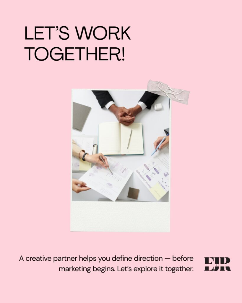 Let's work together BY EJR